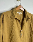 AMO 100% Cotton Collared Carole Shirt in Scotch