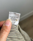 Free People x CP Shades 100% Linen Striped Boxy Fit Sleeveless Button Down Top