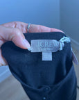 J. Crew 100% Cashmere Featherweight Button Down Cardigan Sweater Black