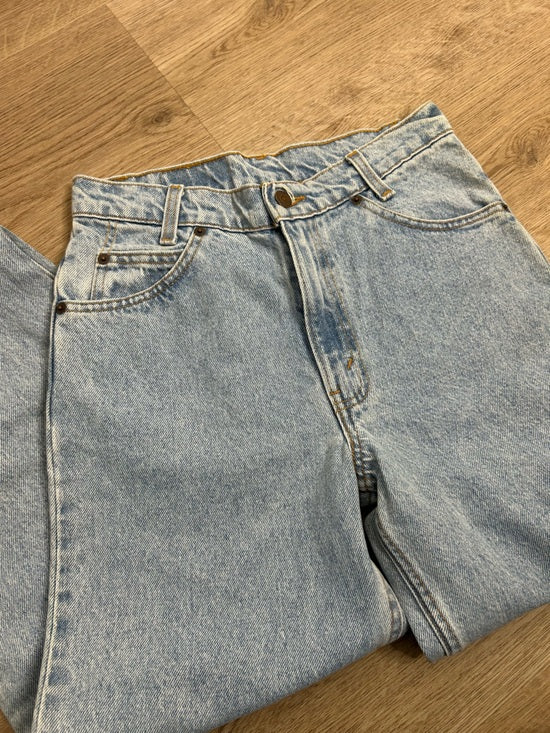Vintage Levi's 100% Cotton Orange Tab 550 Student Fit Tapered Straight Leg Jean