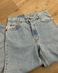 Vintage Levi's 100% Cotton Orange Tab 550 Student Fit Tapered Straight Leg Jean