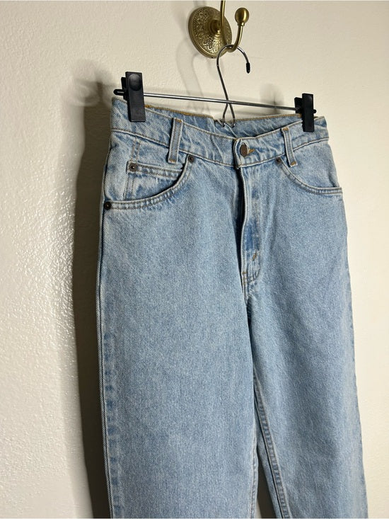 Vintage Levi's 100% Cotton Orange Tab 550 Student Fit Tapered Straight Leg Jean