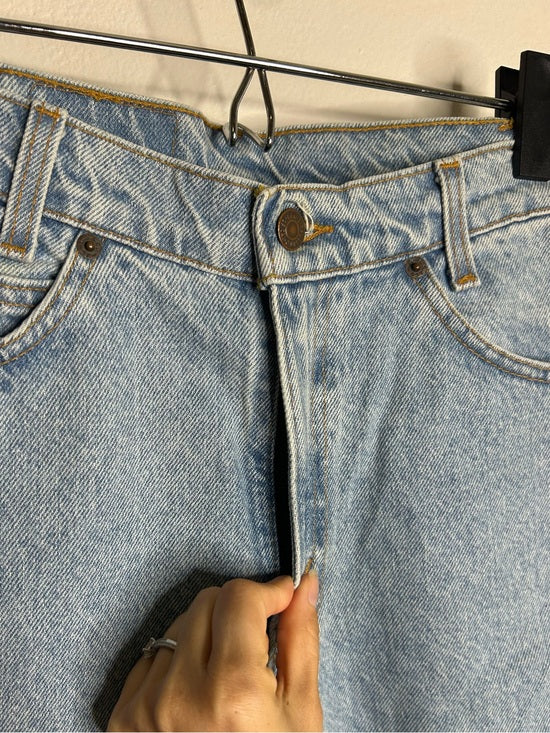 Vintage Levi's 100% Cotton Orange Tab 550 Student Fit Tapered Straight Leg Jean