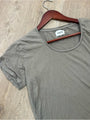 MATE The Label 100% Organic Cotton Scoop Neck T - Shirt Green