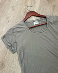 MATE The Label 100% Organic Cotton Scoop Neck T - Shirt Green