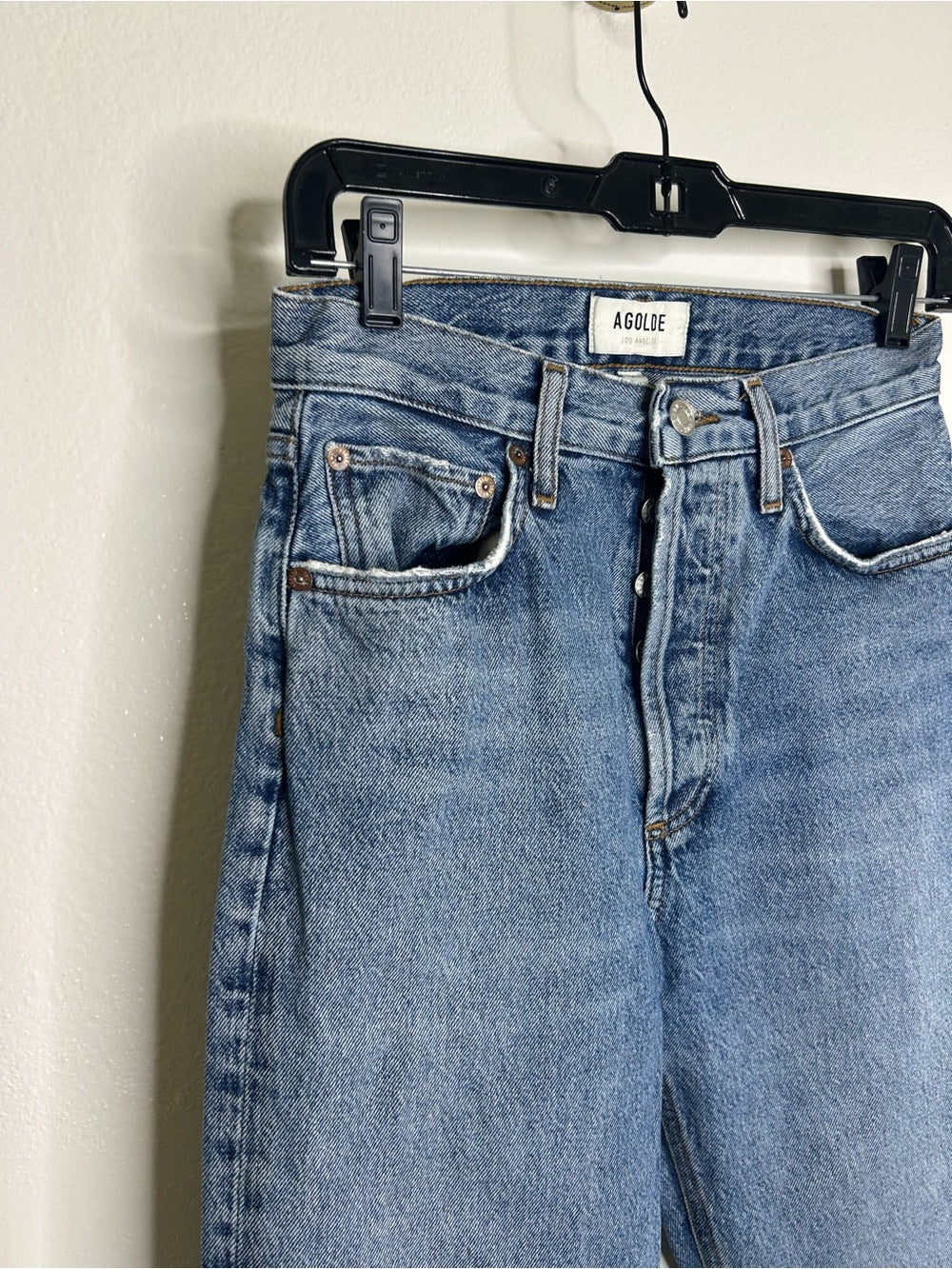 AGOLDE 100% Regenerative Cotton 90's Pinch Waist High Rise Jean