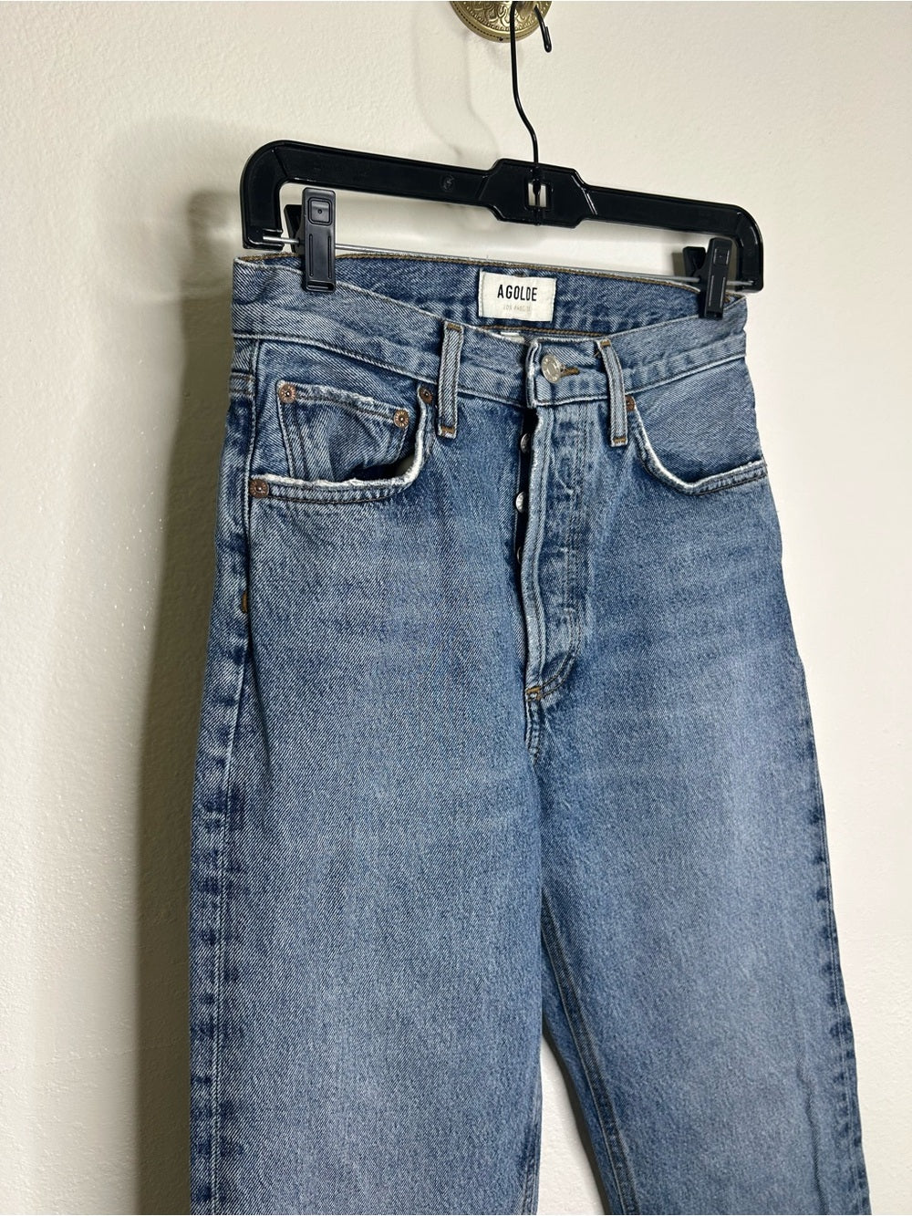 AGOLDE 100% Regenerative Cotton 90's Pinch Waist High Rise Jean