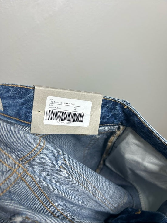 Everlane 100% Organic Cotton The Curvy 90's Cheeky Straight Leg Jean