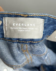 Everlane 100% Organic Cotton The Curvy 90's Cheeky Straight Leg Jean