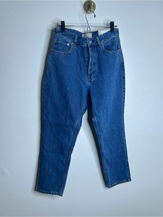 Everlane Everlane 100% Organic Cotton The Curvy 90&amp;#39;s Cheeky Straight Leg Jean - Denim