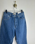 Everlane 100% Organic Cotton The Curvy 90's Cheeky Straight Leg Jean