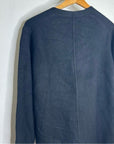 Unsubscribed 100% Cashmere Black Button Down Cardigan Boyfriend Sweater