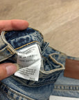 AG 100% Cotton High Rise Wedgie Alexxis Denim Cutoff Distressed Short