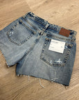 AG 100% Cotton High Rise Wedgie Alexxis Denim Cutoff Distressed Short