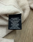 House of Harlow 100% Cashmere 'La Dolce Vita' Embroidered Tan Hooded Sweater