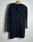 Eileen Fisher 100% Wool Long Line Cardigan Sweater Jacket