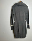 Community Merino Wool Alpaca Blend Gray Button Down Cardigan Sweater