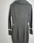 Community Merino Wool Alpaca Blend Gray Button Down Cardigan Sweater