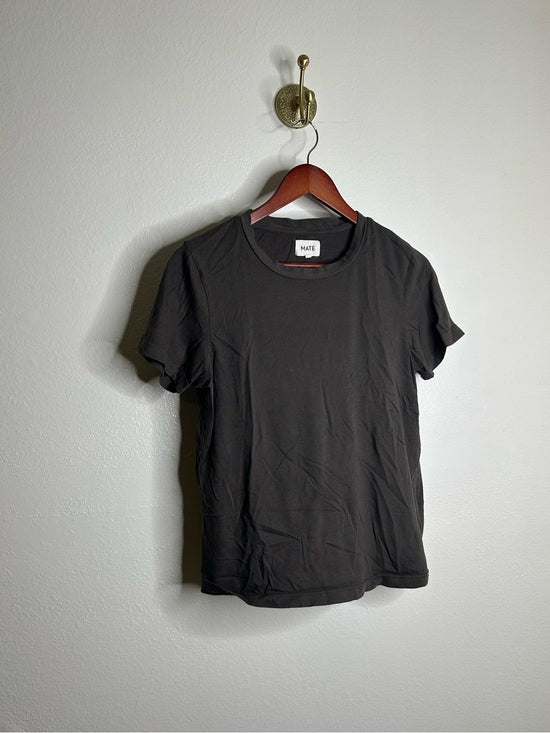 MATE The Label 100% Organic Cotton Charcoal Gray Classic T - Shirt