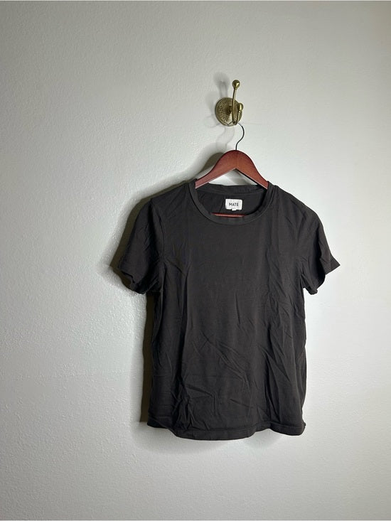 MATE The Label 100% Organic Cotton Charcoal Gray Classic T - Shirt