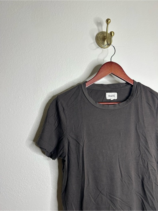 MATE The Label 100% Organic Cotton Charcoal Gray Classic T - Shirt
