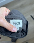 MATE The Label 100% Organic Cotton Charcoal Gray Classic T - Shirt