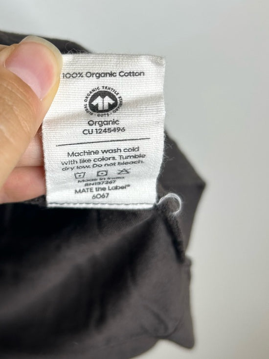 MATE The Label 100% Organic Cotton Charcoal Gray Classic T - Shirt