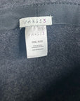 Phase 3 100% Wool Charcoal Gray Floppy Brim Hat