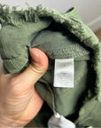 Unsubscribed 100% Cotton Green Tapered Utility Style Pant
