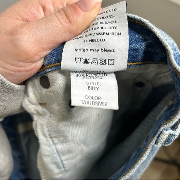 Boyish Billy 100% Cotton Light Wash Distressed Jean