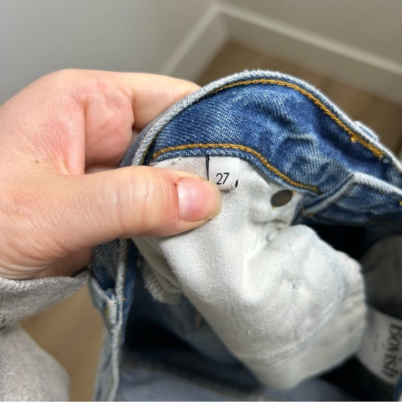 Boyish Billy 100% Cotton Light Wash Distressed Jean