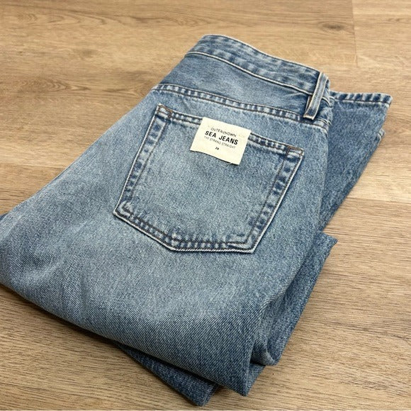 Outerknown Outerknown 100% Organic Cotton Denim The Strand Straight Leg Jean - Cotton, Denim