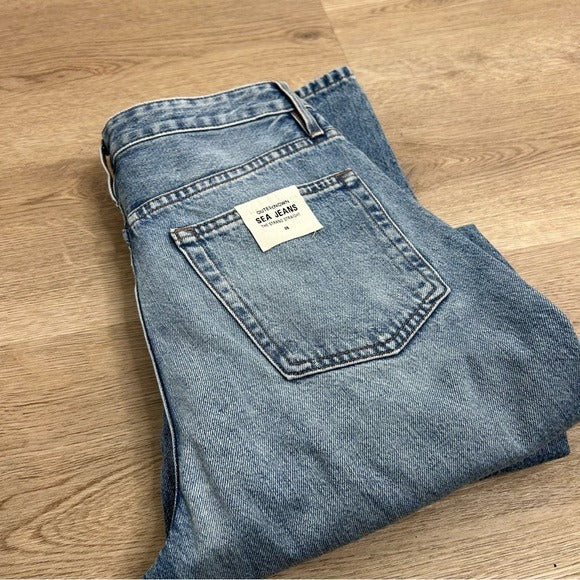 Outerknown Outerknown 100% Organic Cotton Denim The Strand Straight Leg Jean - Cotton, Denim