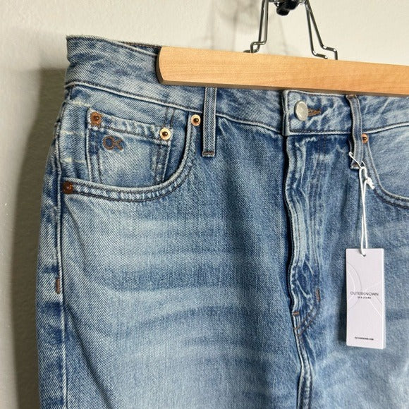 Outerknown 100% Organic Cotton Denim The Strand Straight Leg Jean