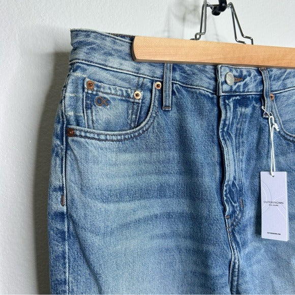 Outerknown 100% Organic Cotton Denim The Strand Straight Leg Jean