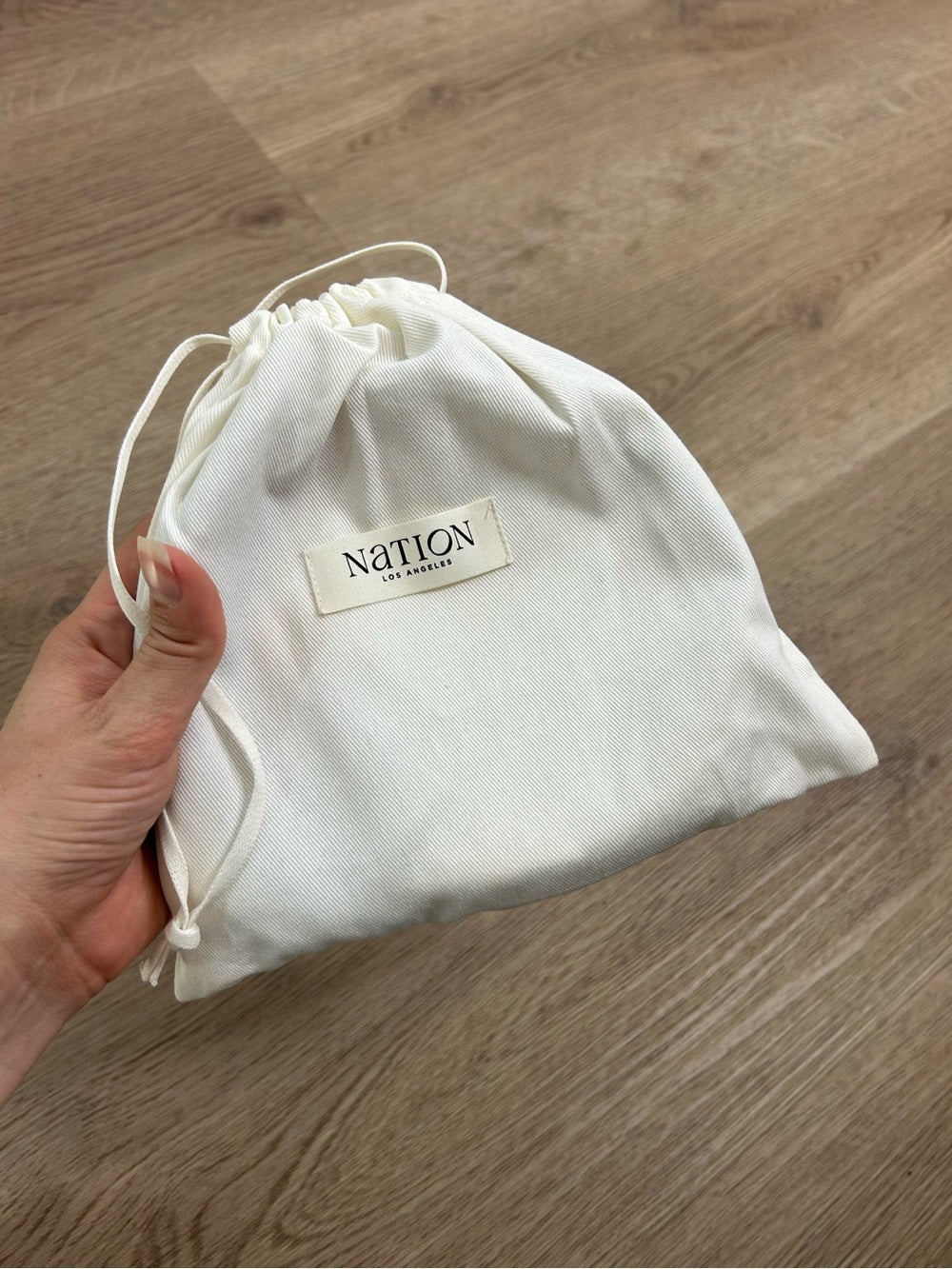 Nation LA Genuine Leather Joss Belt in Cognac Brown Gold Hardware