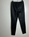 St. John 100% Leather Black Legging Pant