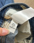 Madewell 100% Cotton Denim The Darted Barrel Leg Jean Medium Wash