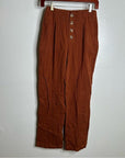 L* Space 100% Cotton Gauze Relaxed Fit Pant Button Fly