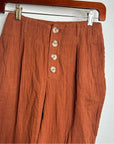 L* Space 100% Cotton Gauze Relaxed Fit Pant Button Fly