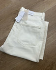 Outerknown 100% Organic Cotton Sea Jeans Dune High Rise Straight Jean Cream