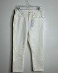 Outerknown 100% Organic Cotton Sea Jeans Dune High Rise Straight Jean Cream