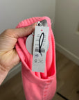 J. Crew 100% Cashmere Perfect Cashmere Cardigan in Neon Vivid Coral