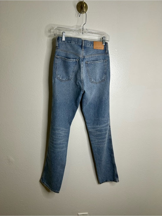 Citizens of Humanity 100% Cotton Denim Daphne High Rise Stovepipe Cropped Jean