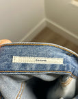 Citizens of Humanity 100% Cotton Denim Daphne High Rise Stovepipe Cropped Jean