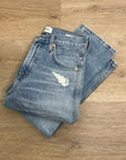 Citizens of Humanity 100% Cotton Denim Daphne High Rise Stovepipe Cropped Jean