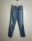 Citizens of Humanity 100% Cotton Denim Daphne High Rise Stovepipe Cropped Jean