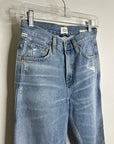 Citizens of Humanity 100% Cotton Denim Daphne High Rise Stovepipe Cropped Jean