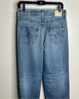 AG 100% Cotton Tomas High-Rise Baggy Straight-Leg Jeans