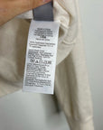 J. Crew 100% Cashmere Cream Lightweight Button Down Cardigan Sweater